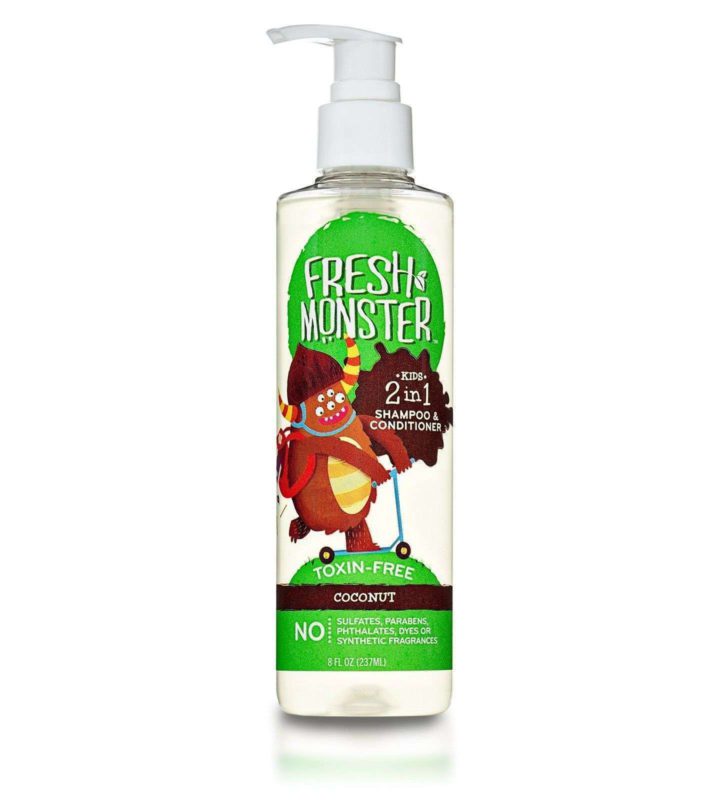 Fresh Monster 2-In-1 Kids Shampoo And Conditioner (Coconut 8 Oz.) - Toxin-Fre.. - $31.95