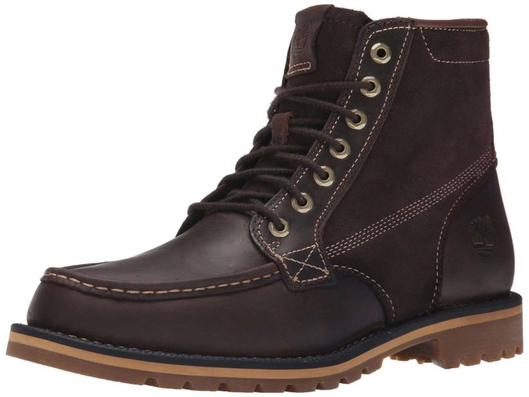 Timberland Men's Grantly 6" Boot Dark Brown Oiled Fog/Suede 7 D(M) Us - $142.95