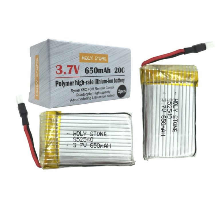 Holy Stone 2 X 3.7V 650Mah 20C Lipo Batteries For Holy Stone M68 X5C X5 With .. - $15.94