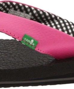 Sanuk Women's Yoga Mat Flip-Flop Pink 7 - $61.95