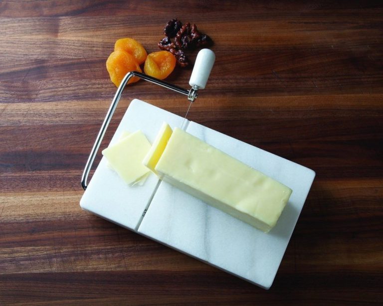 Fox Run White Marble Cheese Slicer With 2 Free Replacement Wires - $24.95