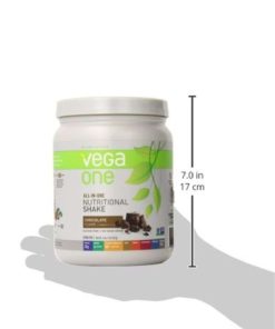 Vega One All-In-One Nutritional Shake Chocolate 16 Ounce Small Tub - $33.95