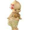 Sekiguchi Authentic Collectible Kewpie Doll Made Of Bisque 4.75". "Hawaii". L.. - $27.95