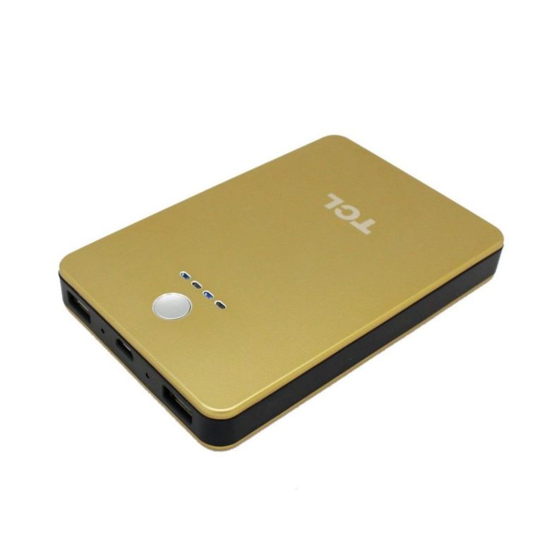 Tcl Q15 10000 Mah Polymer Portable Power Pack With Double Usb Adept For Samsu.. - $19.95