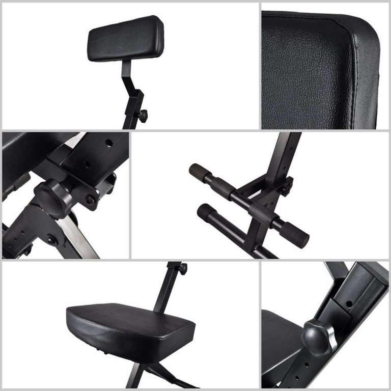 Pyle Pkst70 Durable Portable Adjustable Musician And Performer Chair Seat Stool - $93.95