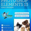 Learn Adobe Photoshop Elements 13 Video Training Tutorials - 15 Hours - $46.50