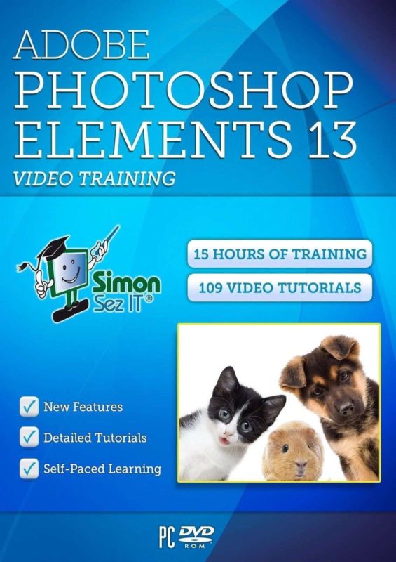Learn Adobe Photoshop Elements 13 Video Training Tutorials - 15 Hours - $39.95