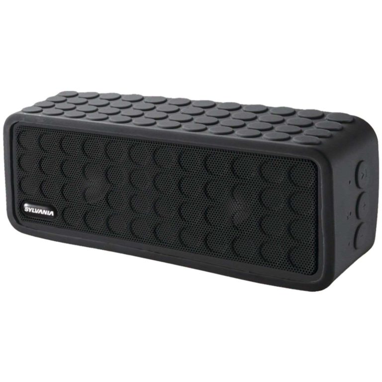 Sylvania Sp258-Black Rugged Bluetooth Portable Speaker - $32.95