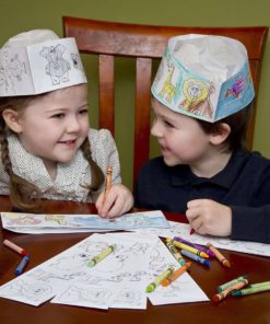 Kids Coloring Chef Hat - Royal Disposable Kids Coloring-Activity Birthday Che.. - $14.95