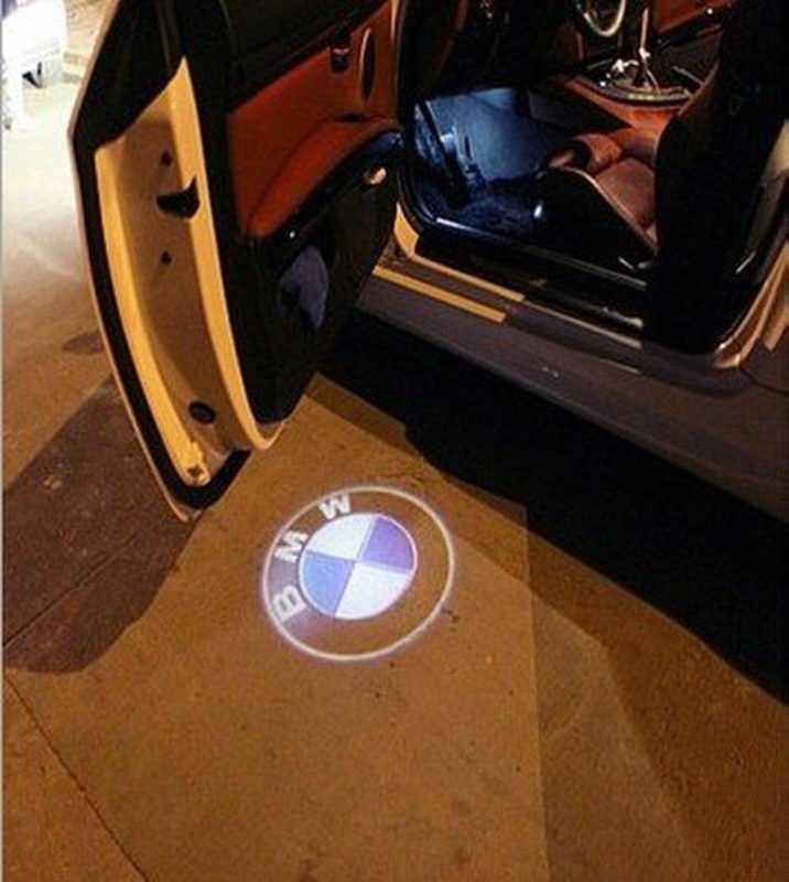 Soondar 2-Pack New Design Wireless Bmw Logo Door Light Car Vehicle Led Courte.. - $15.95