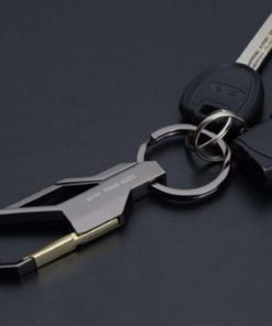 Car Business Keychain Key Ring For Men (Small Black) Small - $11.95