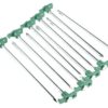 Se 9Nrc10 Galvanized Non-Rust Tent Peg Stakes With Green Stopper 10 Pack - $11.95
