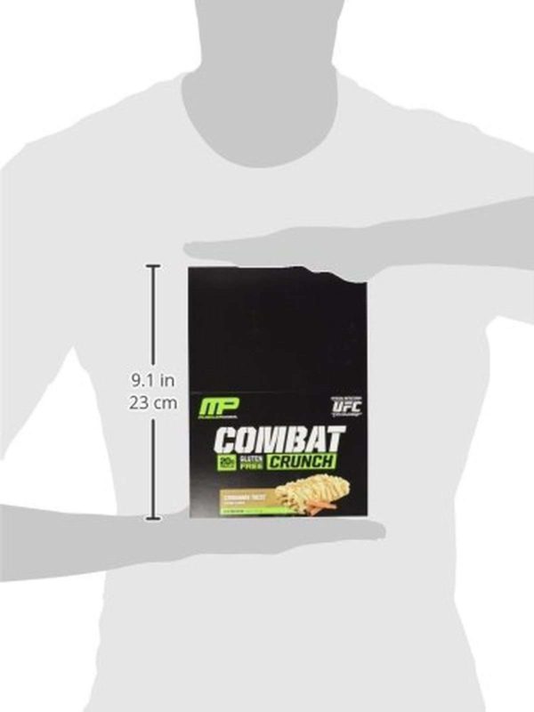 Muscle Pharm Combat Crunch Cinnamon Twist 12 Count - $28.95