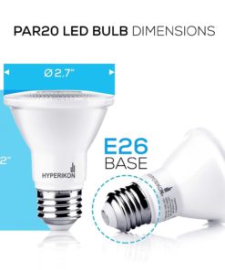 Hyperikon Par20 Dimmable Led Bulb 8W (50W Equivalent) 4000K (Daylight White) .. - $26.95