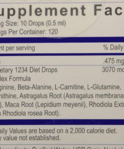1234 Diet Drops By Creative Bioscience - 2 Fl 0Z. Pack Of 1 - $19.95