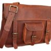 Handolederco. Genuine Leather Cross Body Laptop Messenger Shoulder Bag - $15.95