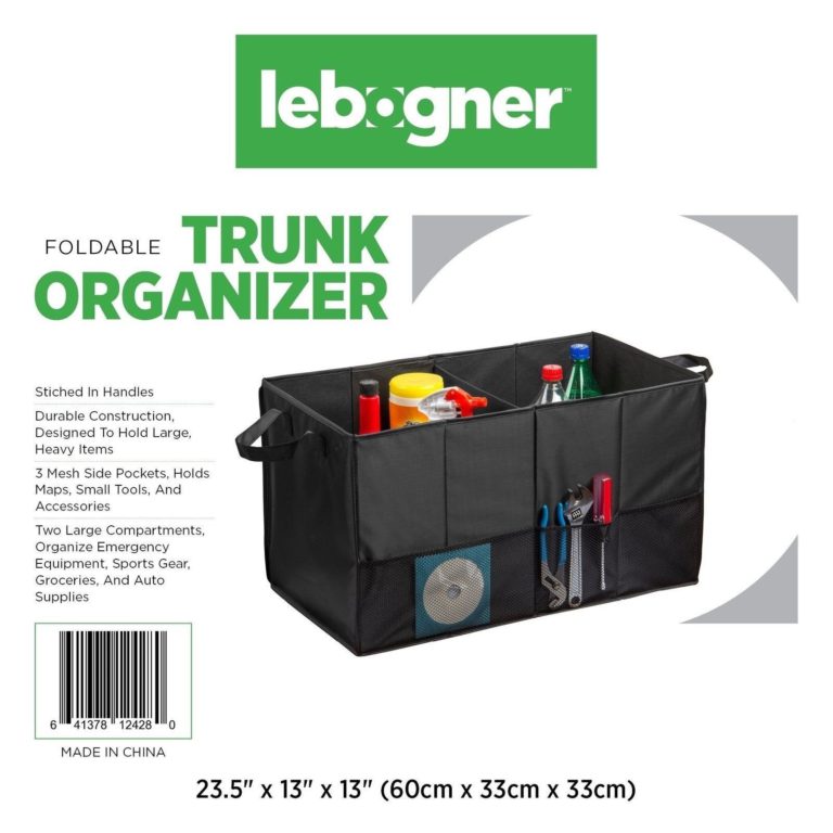 Trunk Organizer By Lebogner - Multipurpose Folding Flat Trunk Storage Organiz.. - $22.95