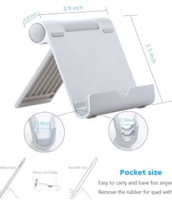 Ipad Standurpower Portable Aluminum Multi-Angle Design Durable Tablet Stand F.. - $14.95