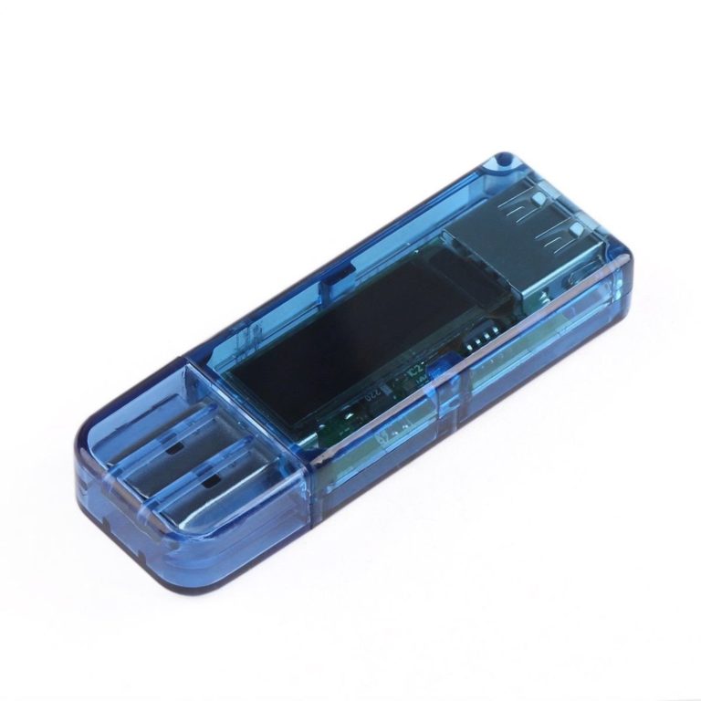 Drok Pocket Digital Multimeter Usb 5V 3A Ammeter Voltmeter Gauge Mini Oled Mo.. - $22.95