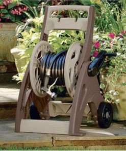 Suncast 175-Foot Capacity Hosemobile Garden Hose Reel Cart Bronze/Taupe Jnf17.. - $33.95