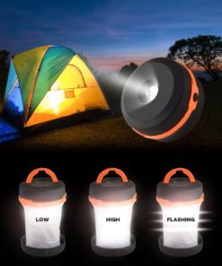 Camping Lantern Taotronics Collapsible Led Lantern Flashlight Battery Operate.. - $15.95