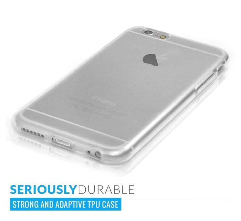 Iphone 6 Plus Case Clear Crystal Gel Rubber Flexible Slim Soft Case (It Looks.. - $10.95