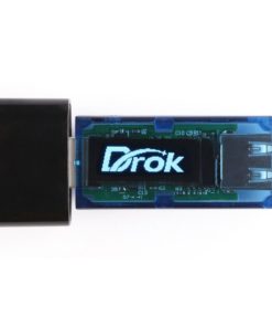 Drok Pocket Digital Multimeter Usb 5V 3A Ammeter Voltmeter Gauge Mini Oled Mo.. - $22.95