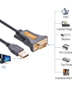 Ugreen Usb To Rs232 Db9 Serial Male Converter Adapter Cable With Pl2303 Chips.. - $12.95