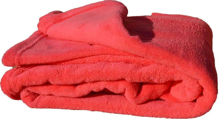 Mk Collection Micro Fleece Plush Solid Blanket Solid Colors (50"X60" Peach) - $11.95
