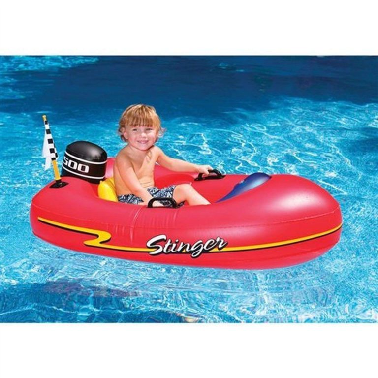 Speedboat Inflatable Ride-On Kiddie 1 Red - $16.95