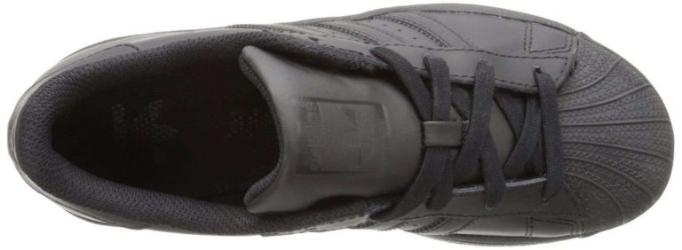 Adidas Originals Superstar C Basketball Shoe (Little Kid) Black/Black/Black - $57.95