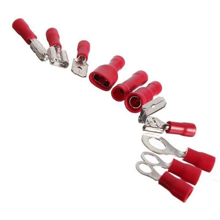 480 Pcs Assorted Insulated Electrical Wire Terminals Crimp Connectors Spade Set - $23.95