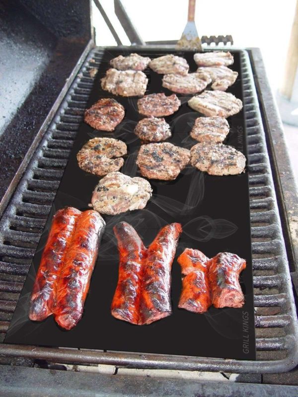 Grill Kings Non-Stick Barbecue Grill Mat For Grilling Baking Broiling Set Of 2 - $14.95