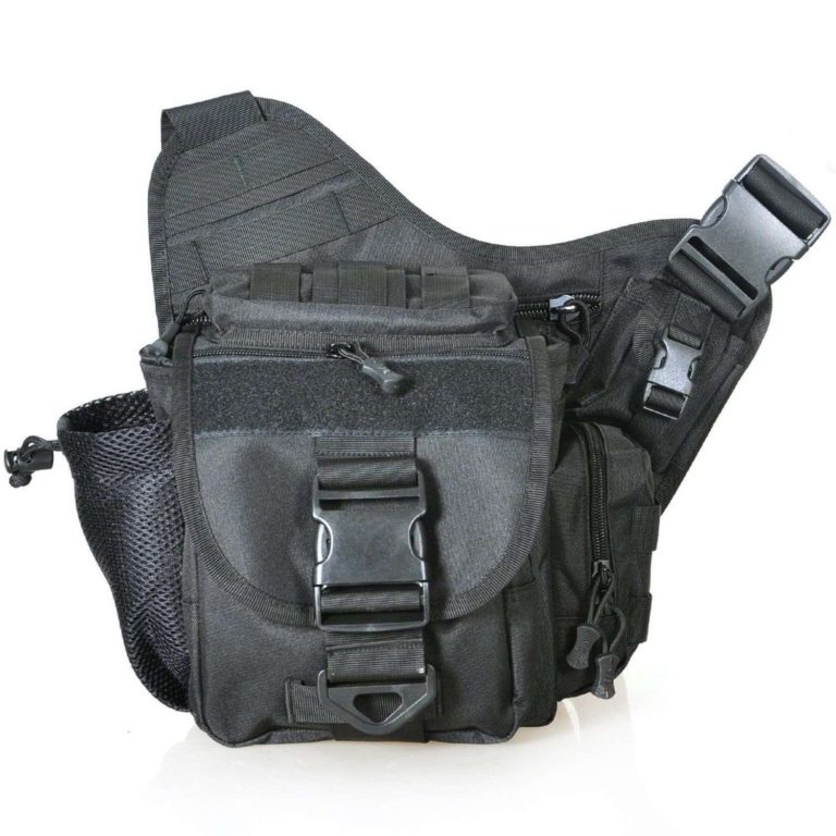Piscifun Multi Pockets Single Shoulder Bag Nylon Fishing Tackle Bag Crossbody.. - $31.95