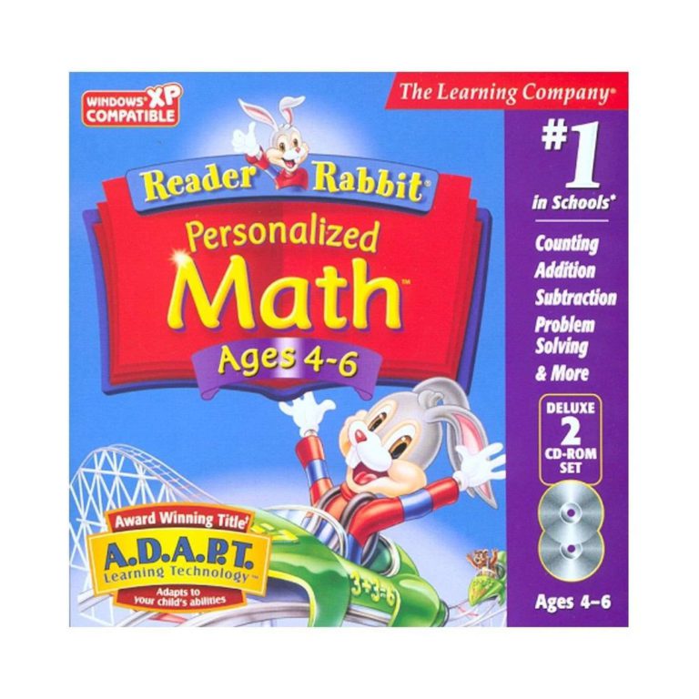 Reader Rabbit Personalized Math 4-6 Deluxe - $16.95