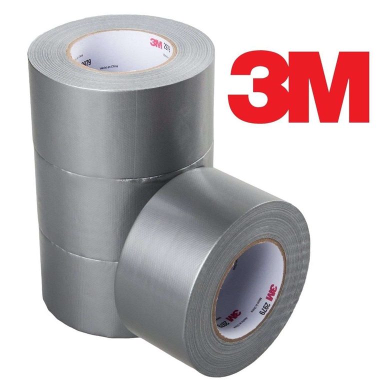 4 Rolls Contractor Grade Silver Duct Tape - $34.95