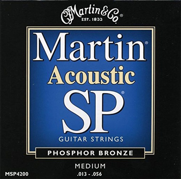 Martin Msp4200 Sp Phosphor Bronze Acoustic Guitar Strings Medium - $9.95