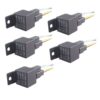 E Support Car Relay 12V 40A Spst 4Pin Socket Pack Of 5 40A 4Pin Spst - $18.95