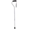 Dmi Adjustable Designer Cane With Offset Handle Comfort Grip And Strap Tiny F.. - $22.95