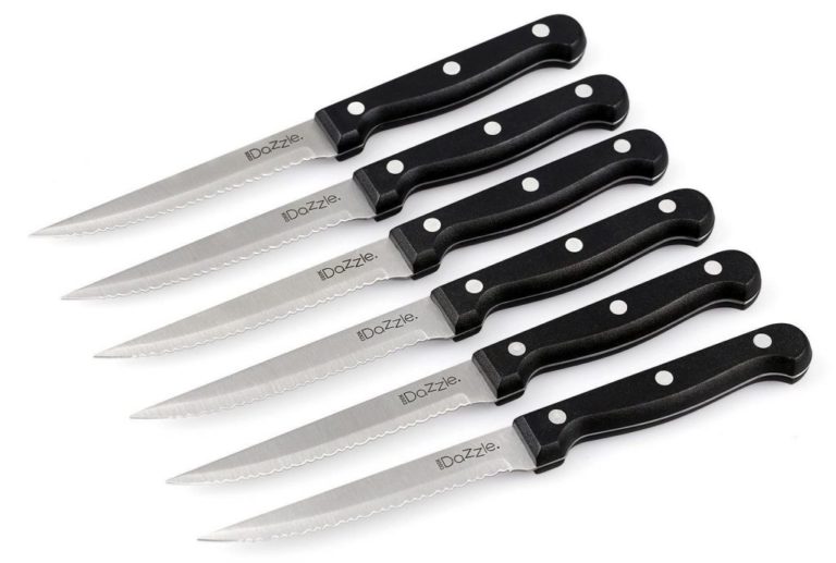Cookdazzle 14-Piece Knife Set And Wood Block - $18.95