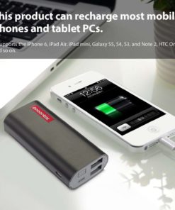 Noontec Powa 5200 Mobile Power Bank External Battery 5200Amh Dual Usb Charge .. - $15.95