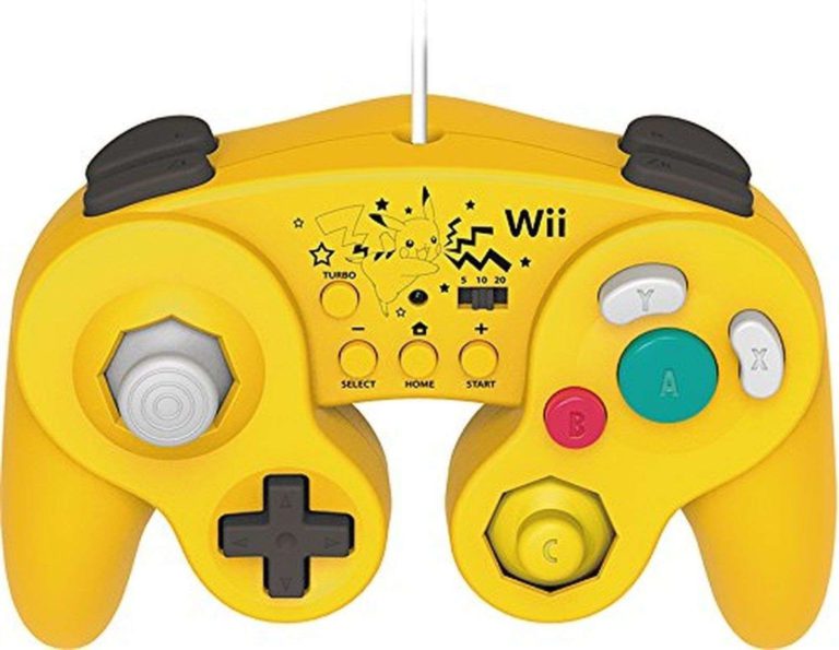 Hori Battle Pad For Wii U Pikachu Version With Turbo - $31.95