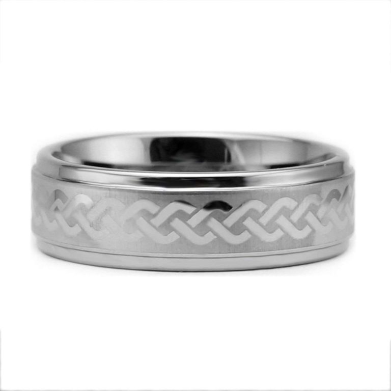 One Week Limited Promotion! Three Keys Jewelry 8Mm Men Tungsten Carbide Ring .. - $22.95