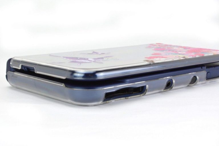 Gametech New3Ds Xl -Wasabi- Clear Crystal Cover "Flower And Butterfly" - $33.94