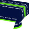 Creative Converting All Over Print Seattle Seahawks Plastic Banquet Table Cover - $9.95