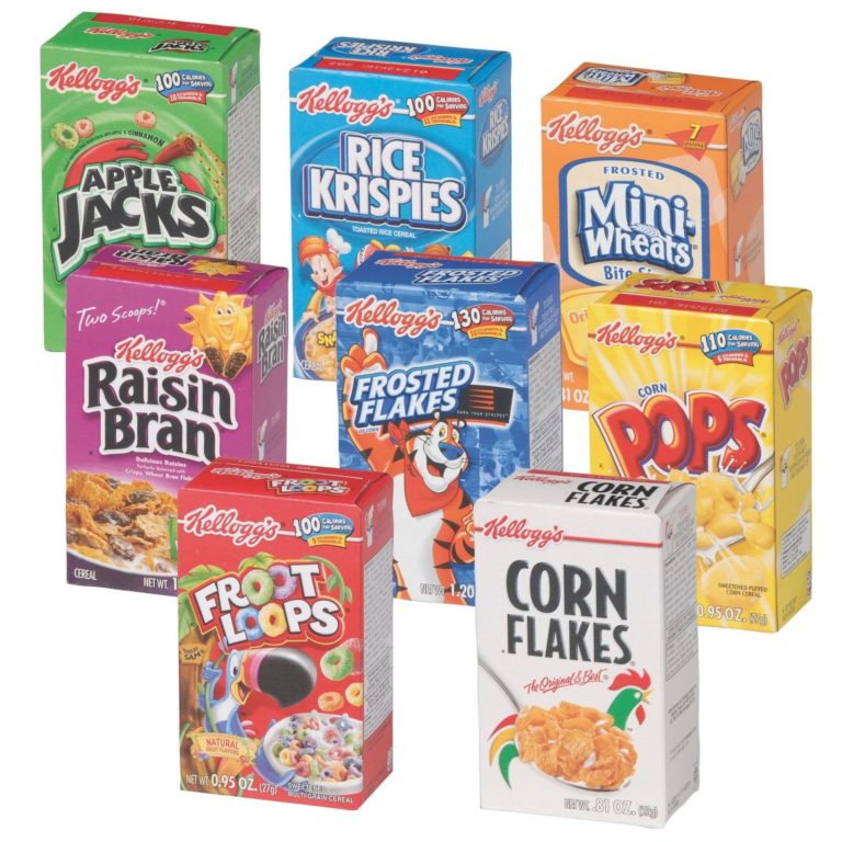 Kellogg's Cereal Variety Pack Single Serve Boxes (Pack Of 72) - $78.95