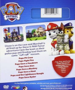 Paw Patrol: Marshall & Chase On The Case - $12.95