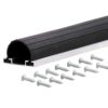 M-D Building Products 87643 9-Feet Universal Aluminum and Rubber Garage Door Bottom, Black 1 Pack - $14.95