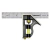 Swanson Tool TC130 6-Inch Combo Square (Cast Zinc Body, Stainless Steel Ruler and Brass Bolt) 6" (inches) - $19.95