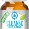 Cleanse Body & Mind Blend 100% Pure, Best Therapeutic Grade Essential Oil - 10ml - Lemon Eucalyptus, Lavender, Lemongrass, Rosemary and Tea Tree - $14.95